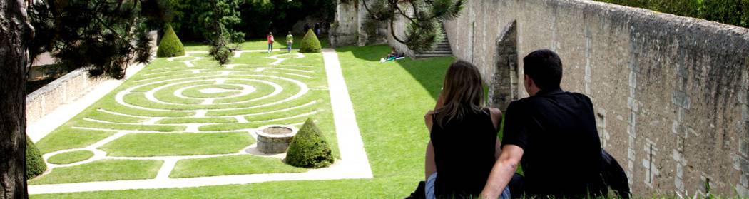 Park and garden in Chartres