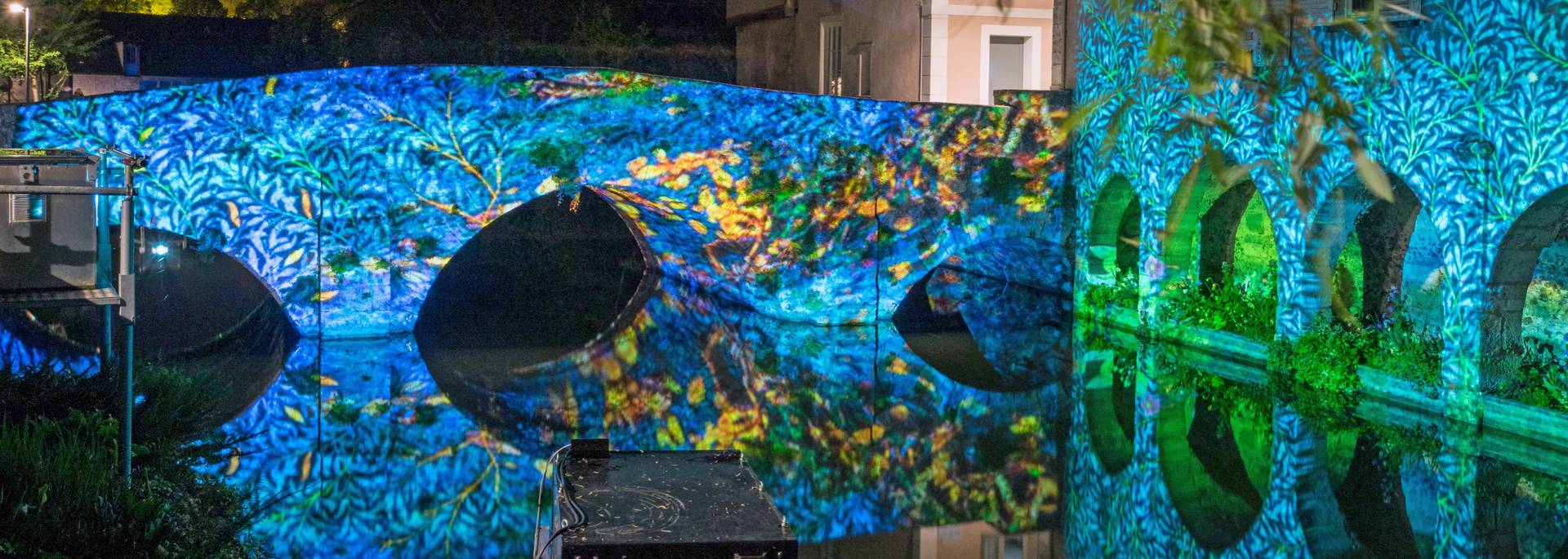 Scénographie Chartres en lumières sur les bords de l'Eure