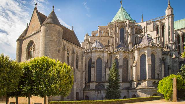 Chevet de la cathédrale de Chartres