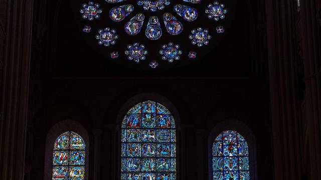 Rosace Ouest de la cathédrale Notre-Dame de Chartres