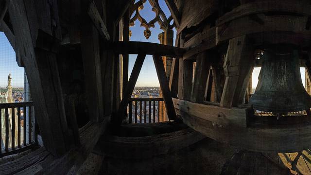 Vue depuis les cloches de la cathédrale