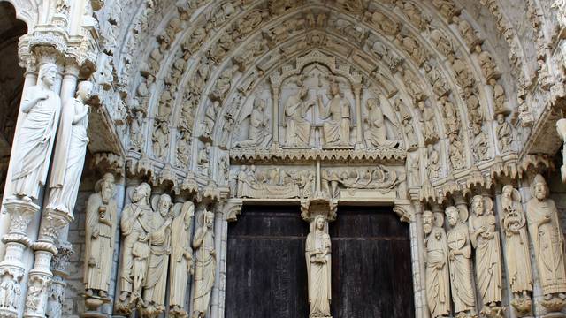 Portail Nord de la cathédrale de Chartres