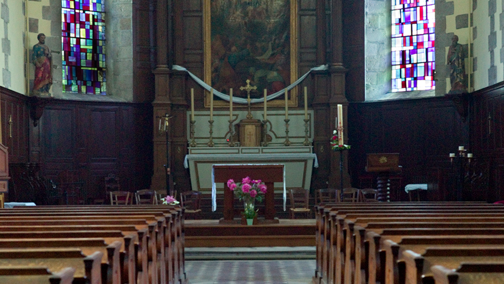 Nef de l'église de Saint-Pierre de Maintenon